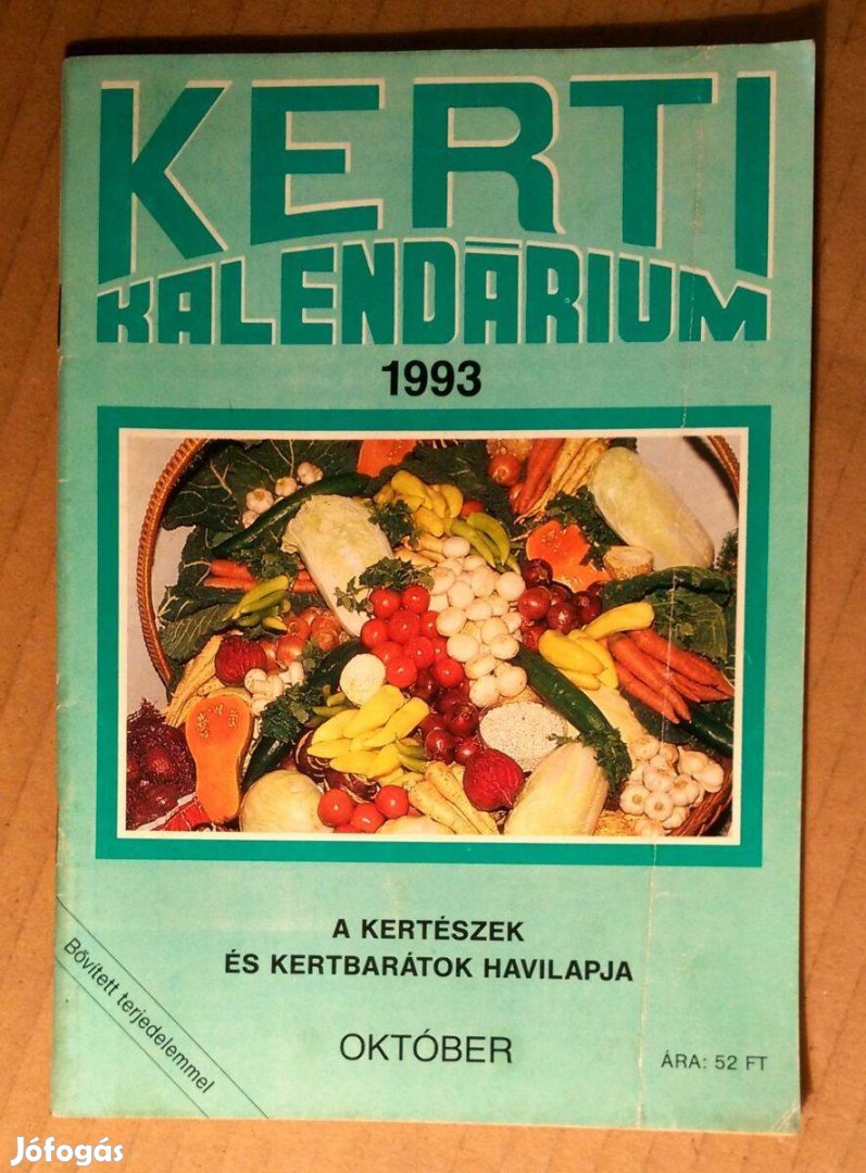 Kerti Kalendárium 1993/10 Október