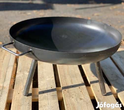 Kerti TŰztál 60 cm átmérő Lecsavarozható Lábakkal  (3376)
