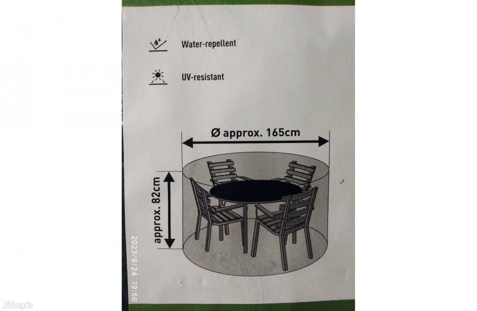 Kerti asztal vagy szék védő huzat Uv és időjárás álló sok kép