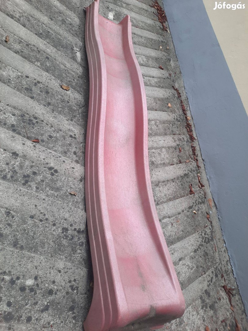 Kerti csúszda piros