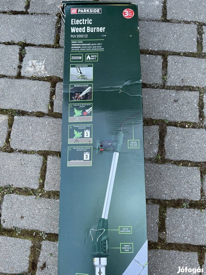 Kerti hőlégfúvó új