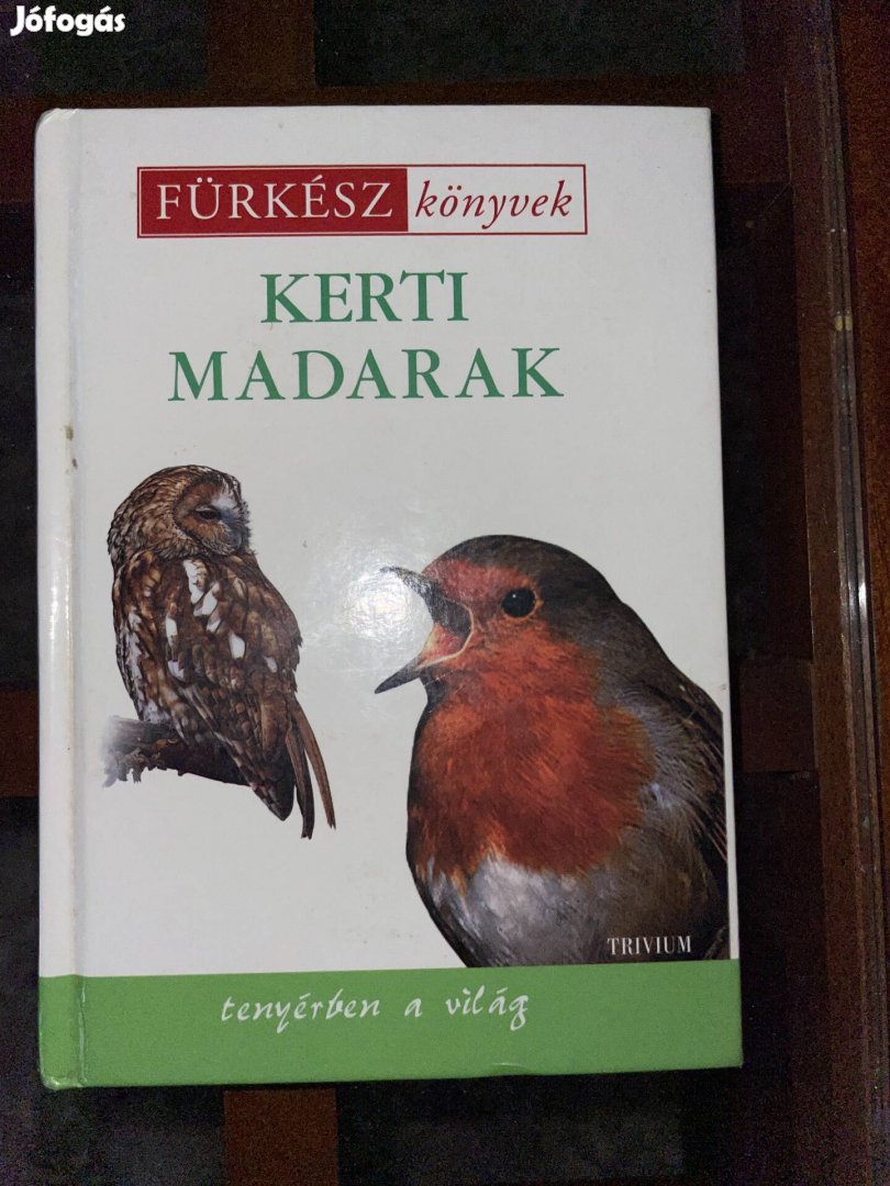 Kerti madarak - fürkész könyvek 