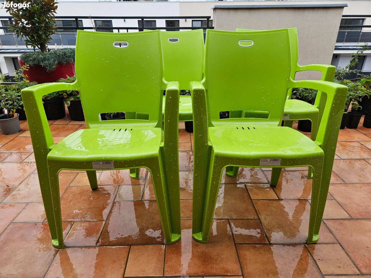 Kerti műanyag szék