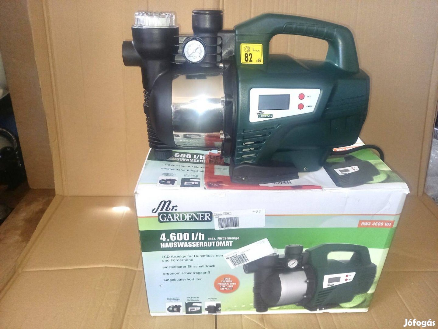 Kerti szivattyú ,,GP 4600 VFI", 1100 W Mr gardener Güde