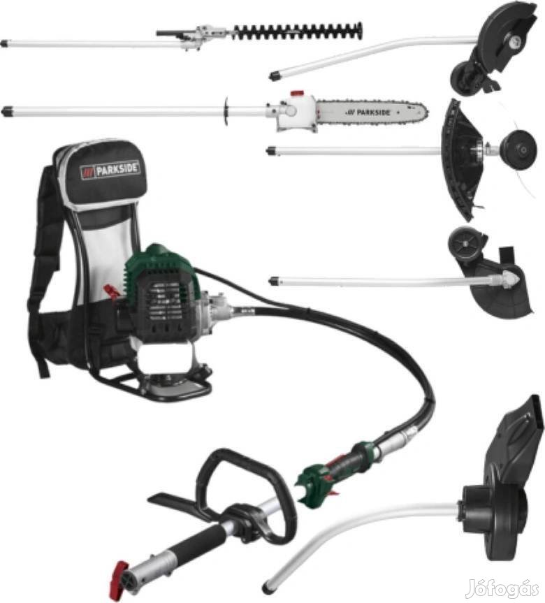 Kertiszett6IN1fűnyíró bozótvágó sövényvágó lombfúvó, Ágvágó Pázsitvágó
