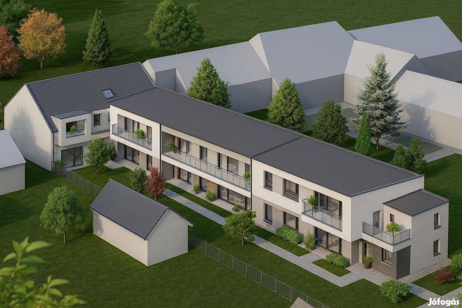 Kertkapcsolatos Új építésű lakások elérhető áron