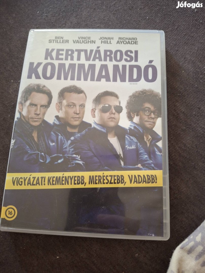 Kertvárosi kommandó DVD Film