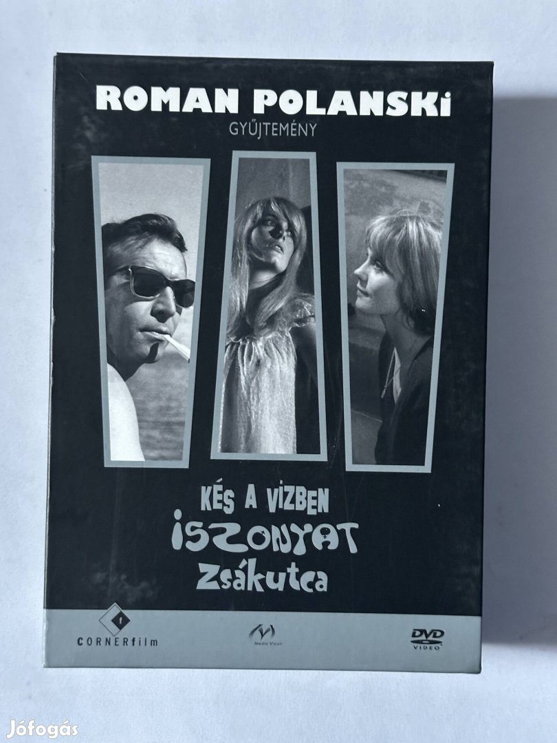 Kés a vízben,iszonyat, zsákutca (Roman Polanski gyűjtemény) dvd