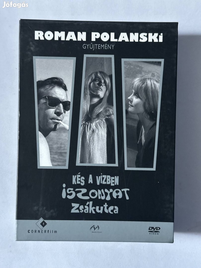 Kés a vízben,iszonyat, zsákutca (Roman Polanski gyűjtemény) dvd