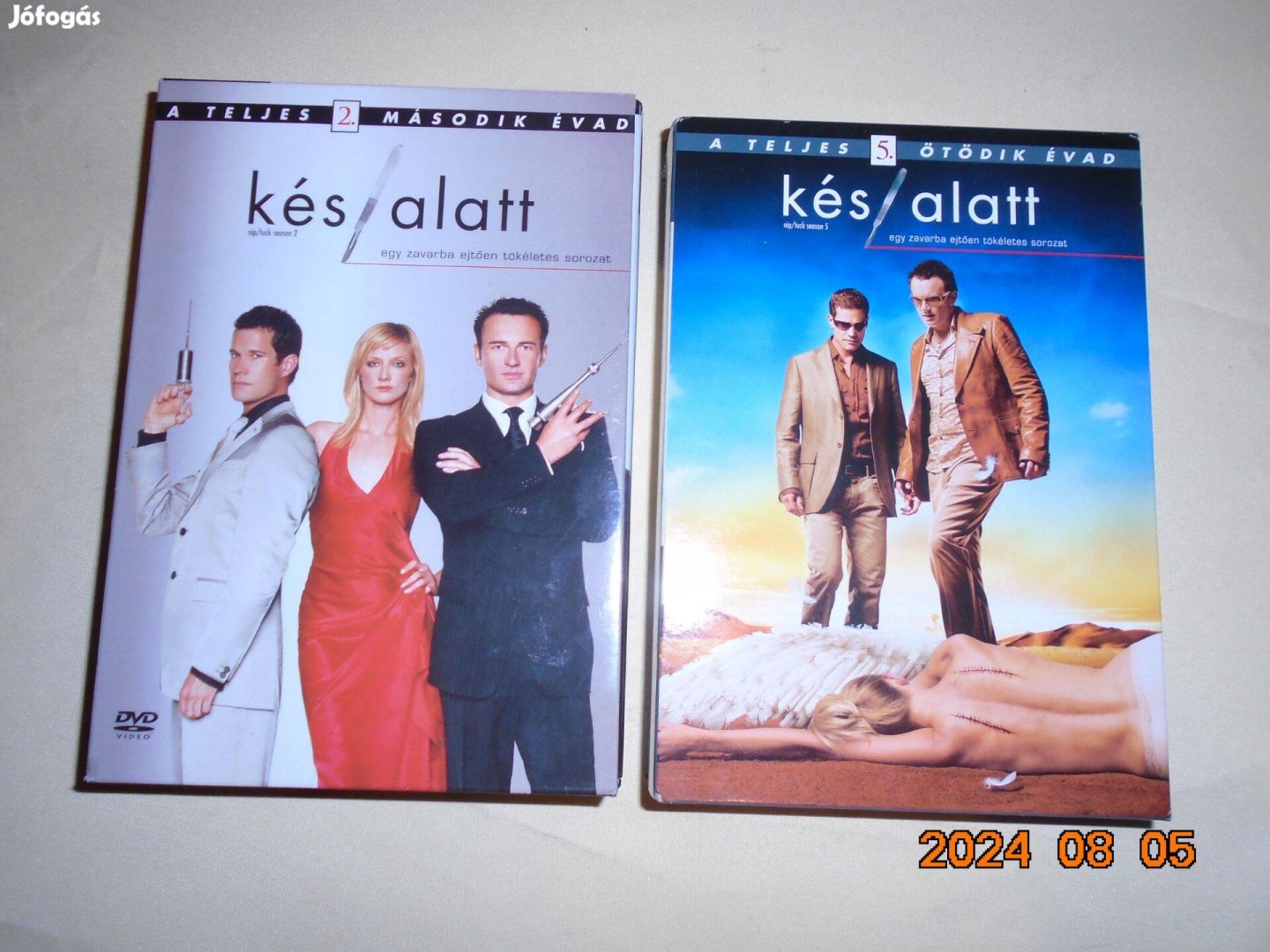 Kés alatt 2. és 5. évad DVD