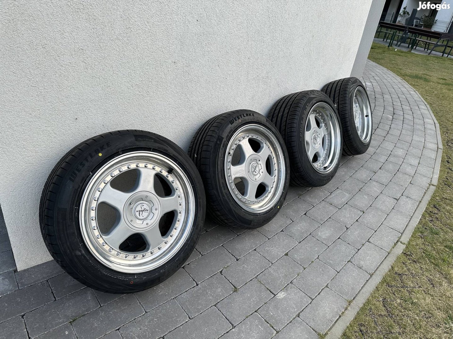 Keskin 5x120 r17 alufelni garnitura uj gumi