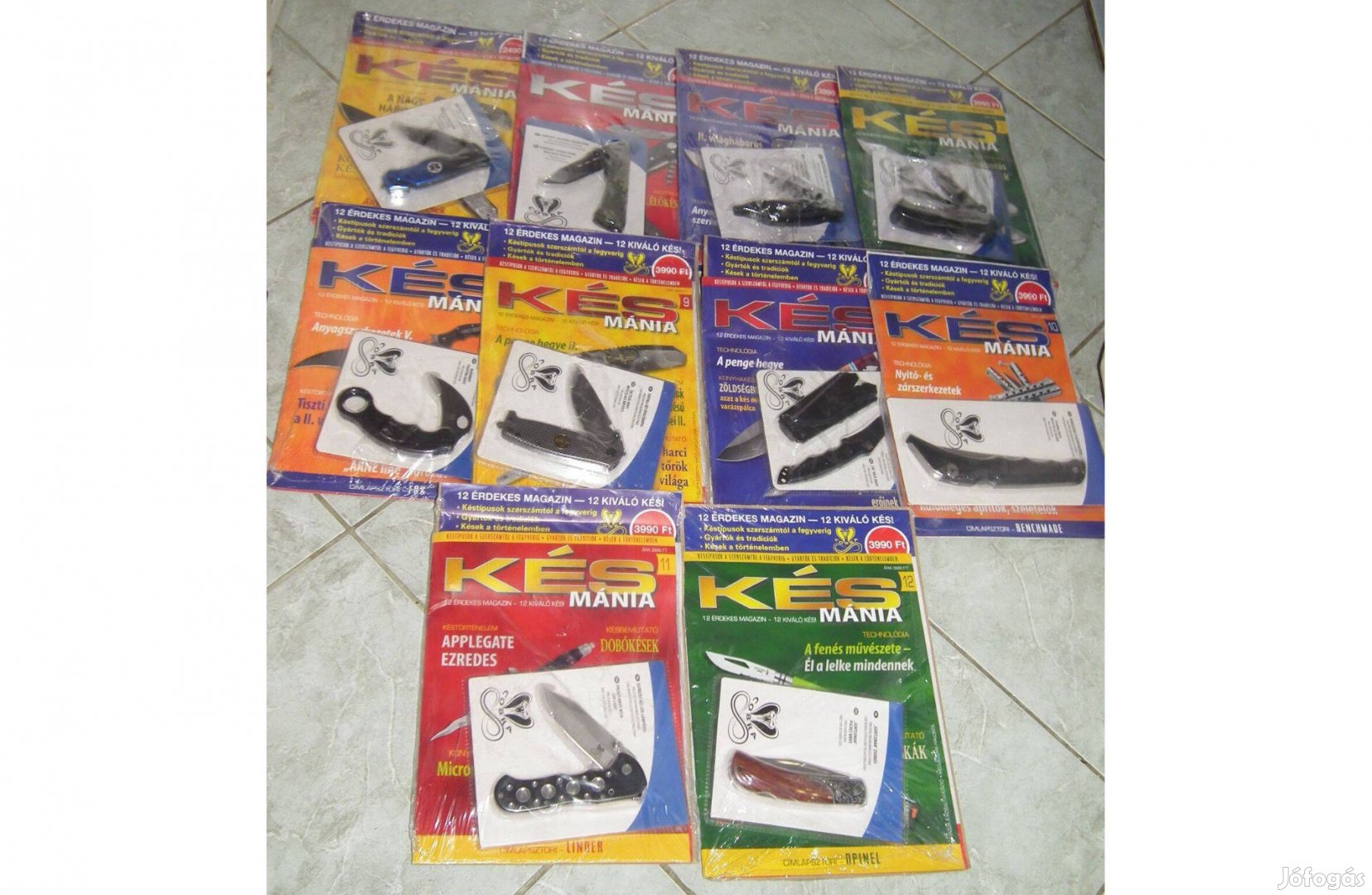 Késmánia bicska sorozat gyűjtőknek 7 darab egyben vagy külön