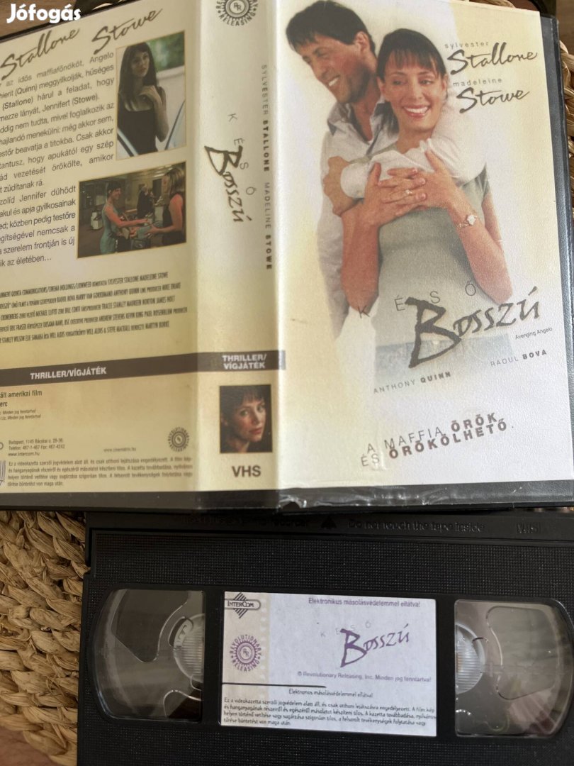 Késő bosszú vhs kazetta