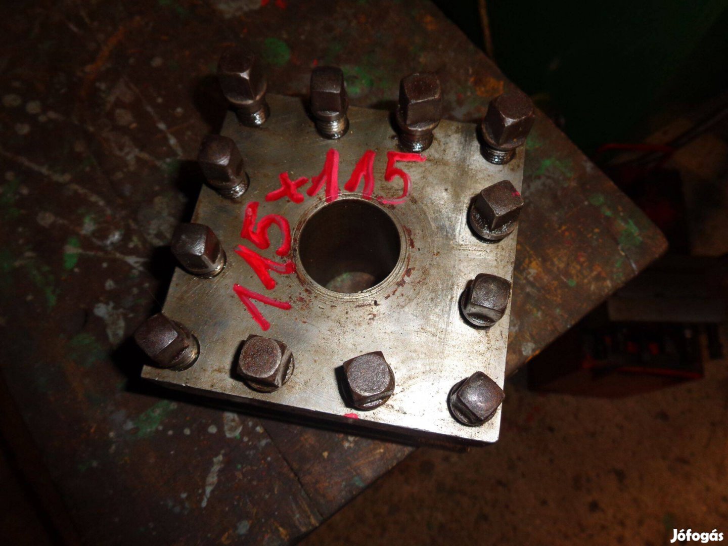 Késtartó eszterga négyszög késtartó 115-ös