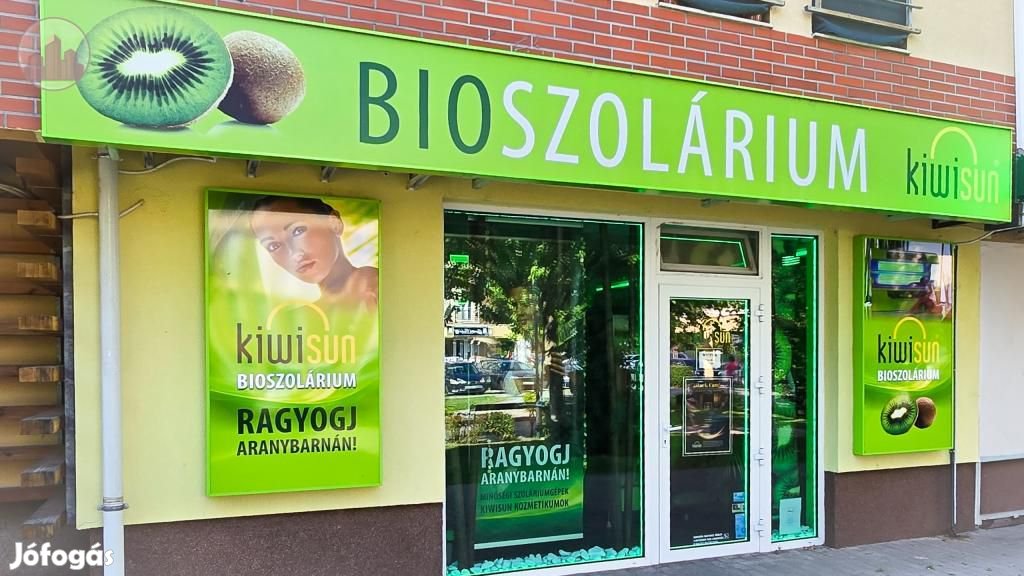 Kész vállalkozás, azonnali bevétellel  eladó KiwiSun szalon