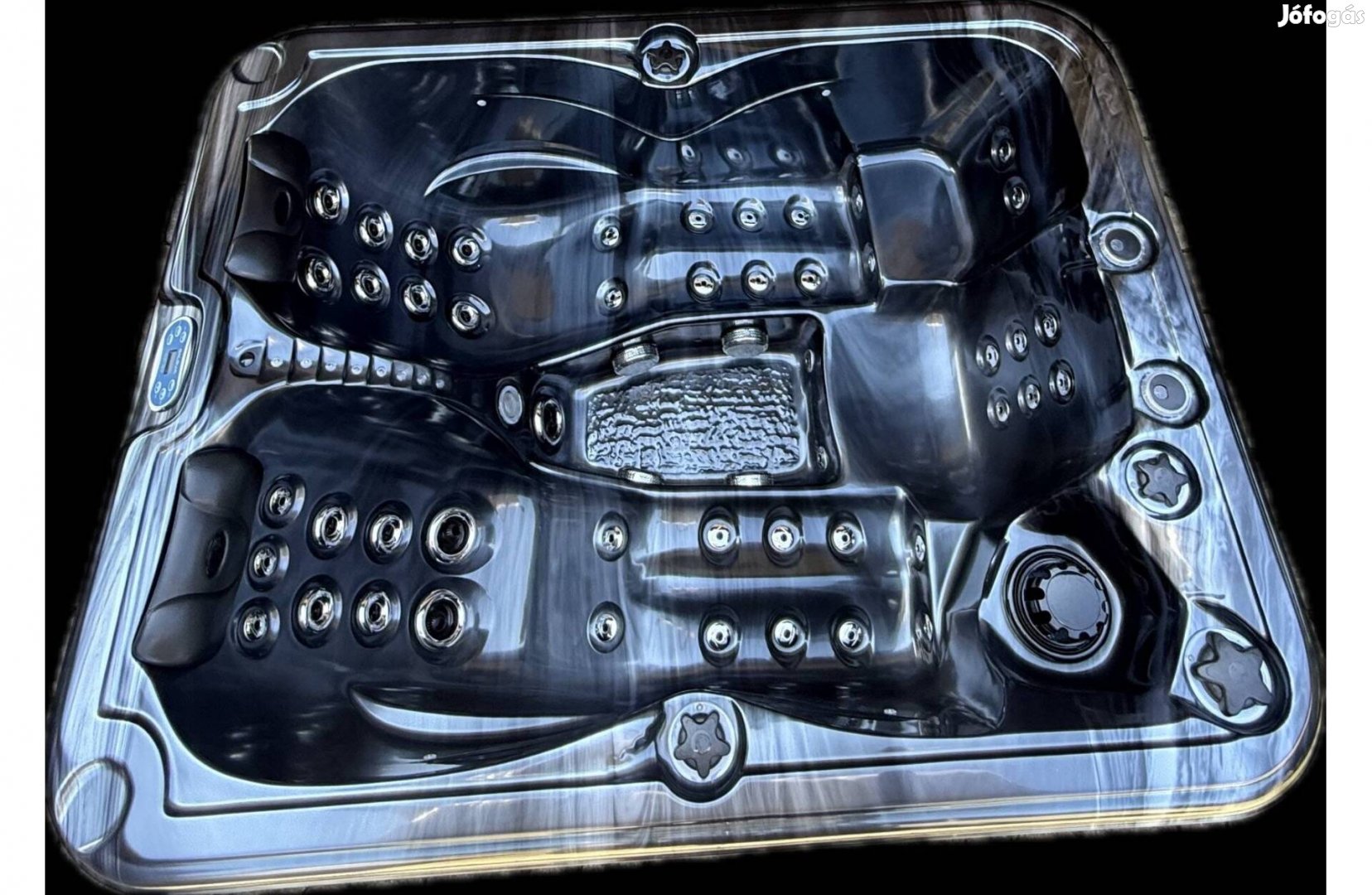Készl.új Whirlpool Bali2025 Wifi 3+1Fő jakuzzi masszázsmedence jacuzzi