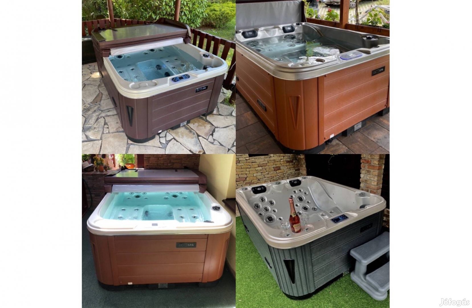 Készl.új Whirlpool Bali 3szem Wifis jakuzzi masszázsmedence jacuzzi
