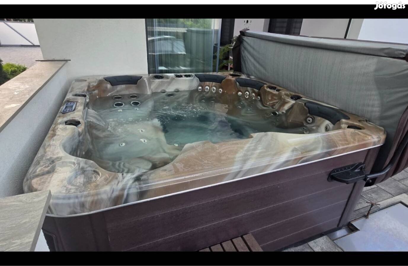 Készl.új Whirlpool Montecalo 6F Wifis jakuzzi masszázsmedence jacuzzi