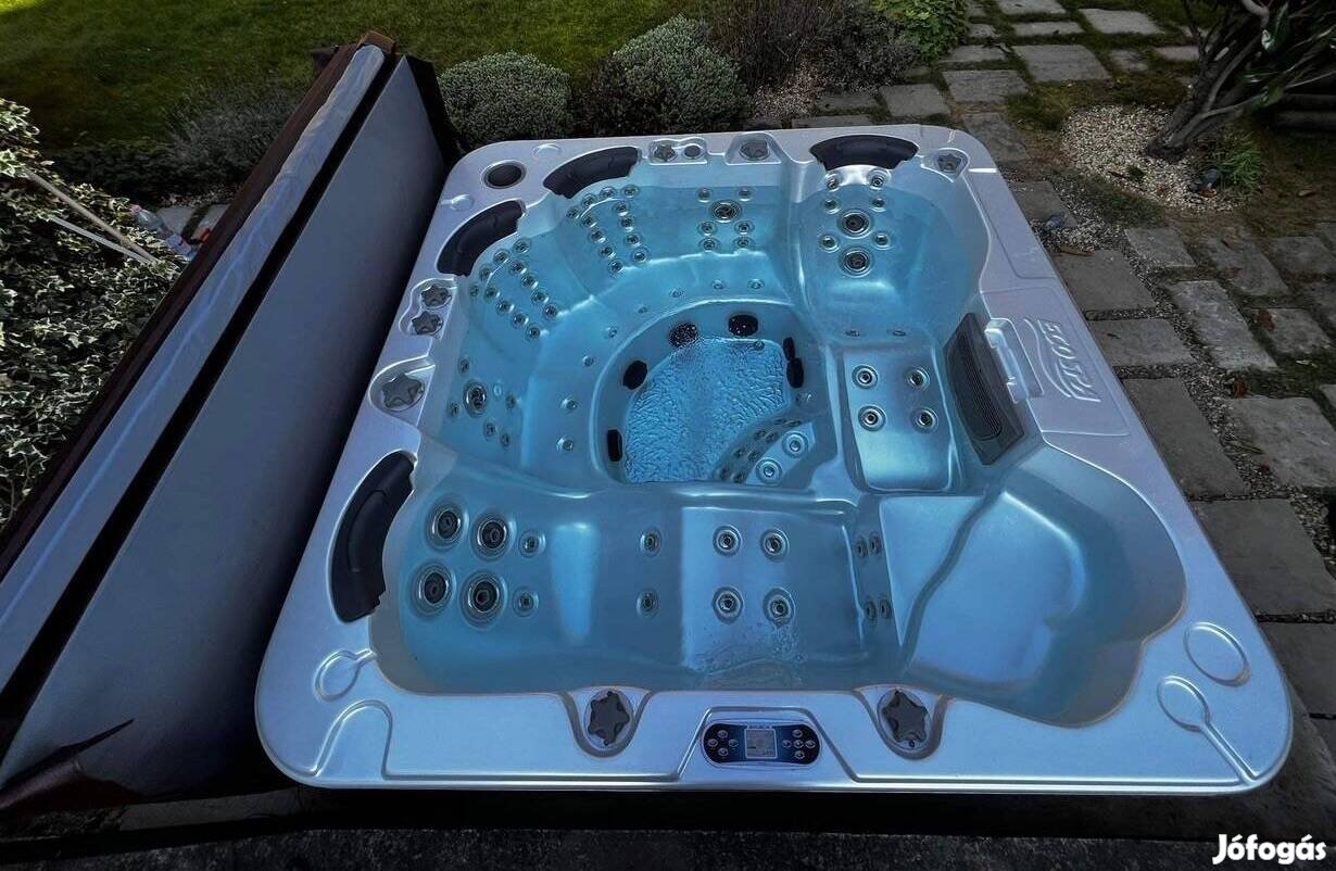 Készl.új Whirlpool Montecarlo 6F Wifis jakuzzi masszászemdence jacuzzi