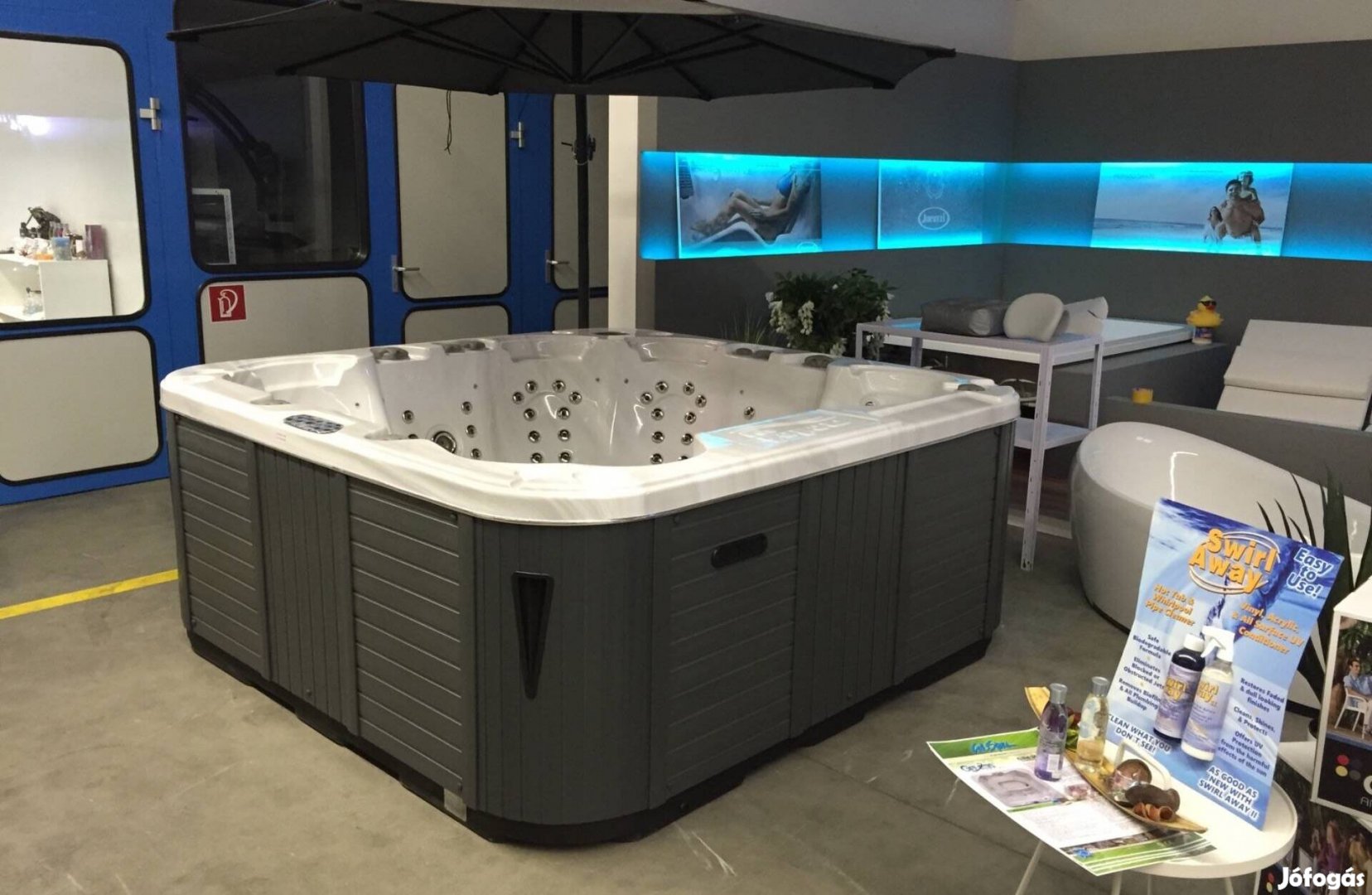 Készl.új Whirlpool Montecarlo 6F Wifis jakuzzi masszázsmedence jacuzzi