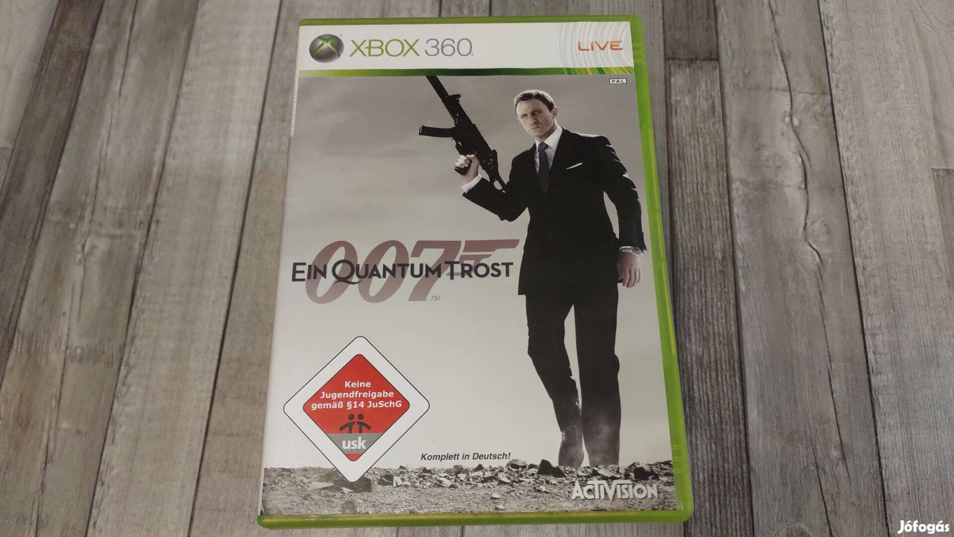 Készleten Xbox 360 : 007 Ein Quantum Trost - Német