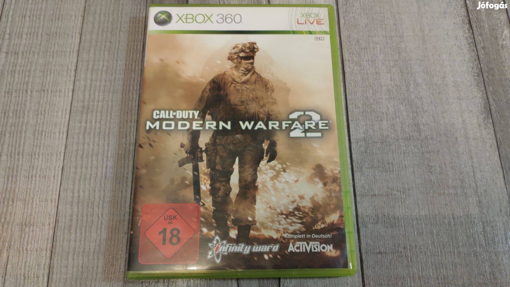 Készleten Xbox 360 : Call Of Duty Modern Warfare 2 - Német