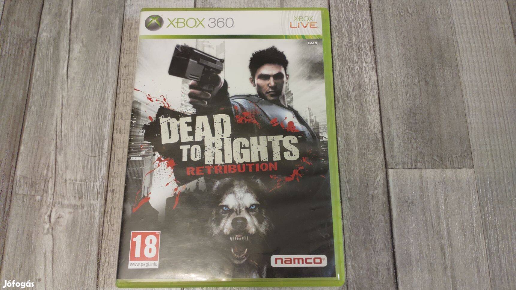 Készleten Xbox 360 : Dead To Rights Retribution