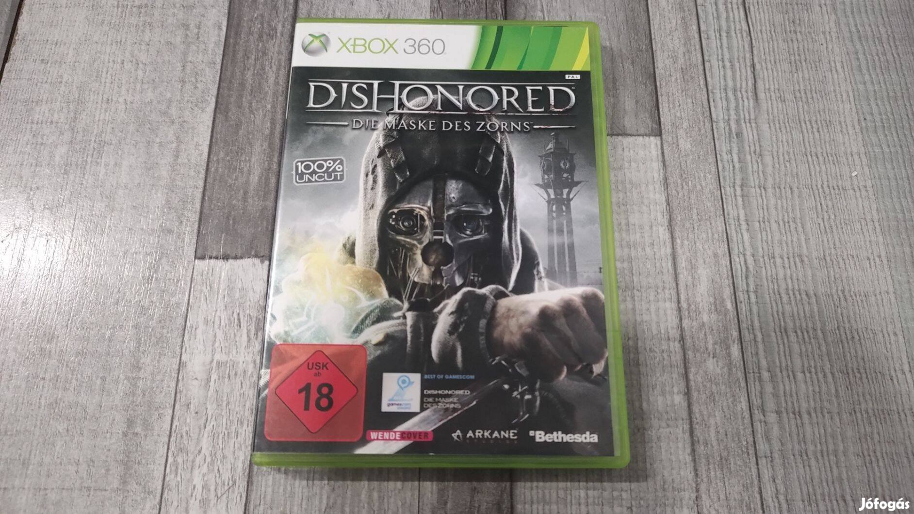 Készleten Xbox 360 : Dishonored - Német