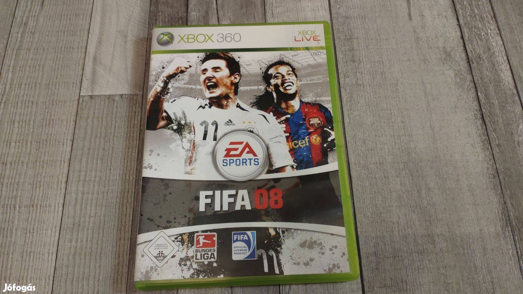 Készleten Xbox 360 : FIFA 08 - Német