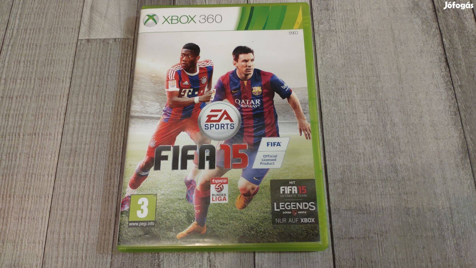 Készleten Xbox 360 : FIFA 15