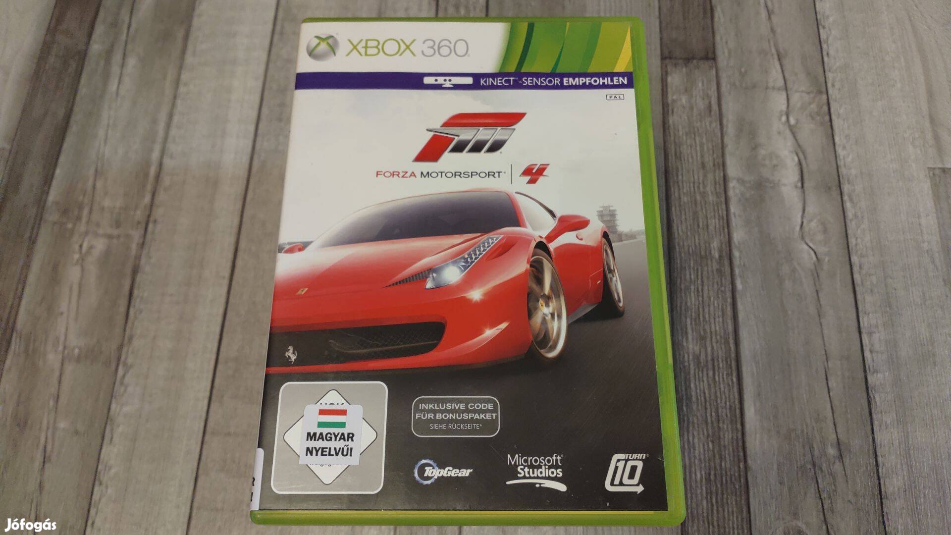 Készleten Xbox 360 : Forza Motorsport 4 - Magyar !