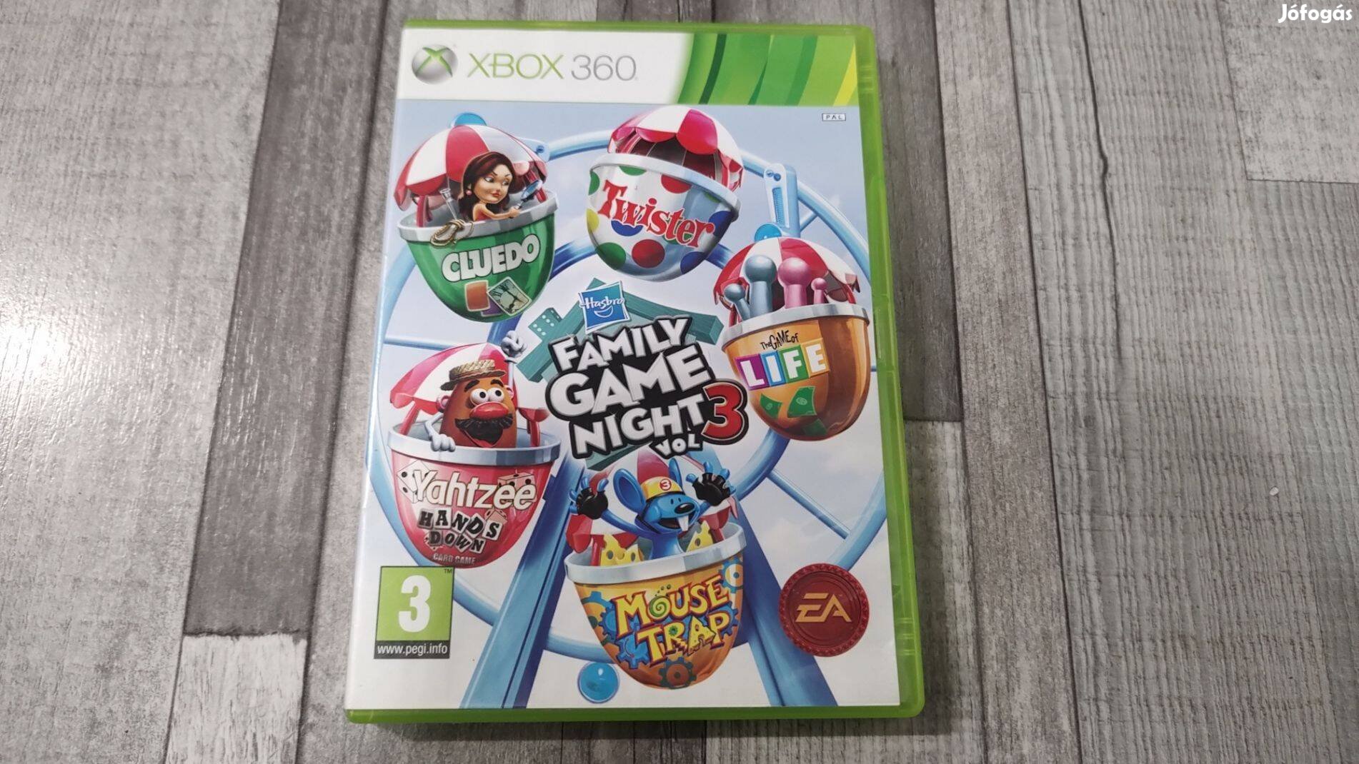 Készleten Xbox 360 : Hasbro Family Game Night Vol 3 - 5db Játék !