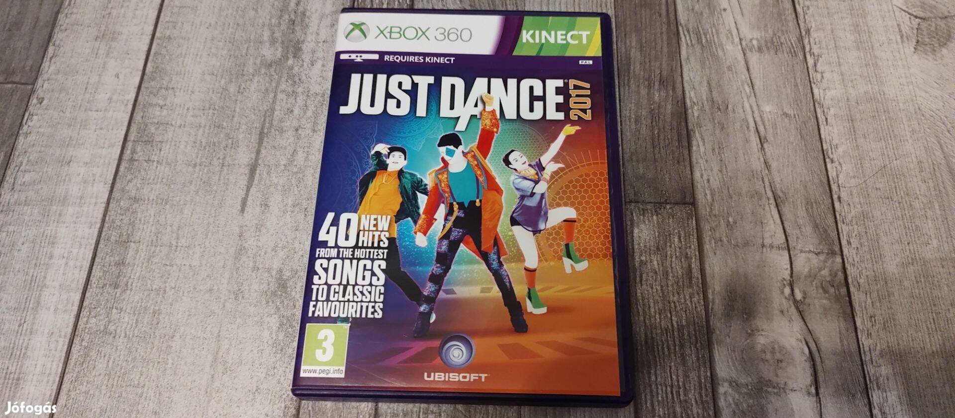 Készleten Xbox 360 : Kinect Just Dance 2017 - Táncos ! - Ritka !