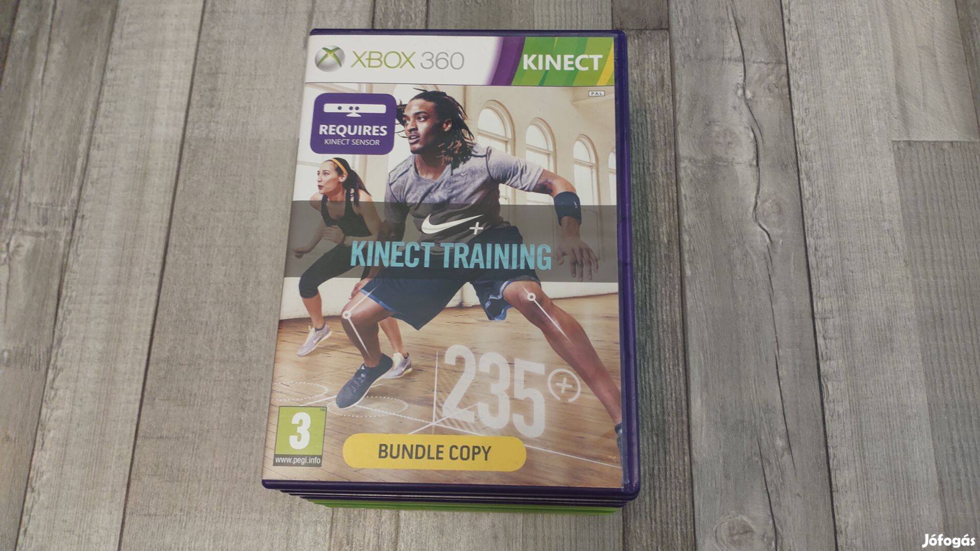 Készleten Xbox 360 : Kinect Nike Traning