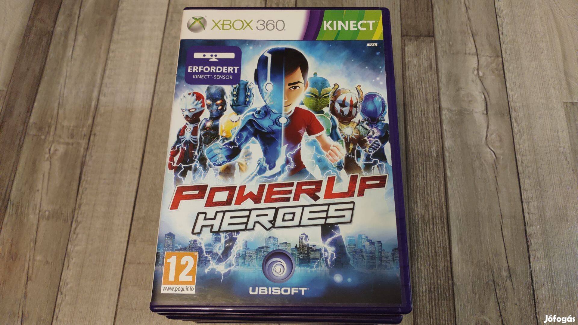 Készleten Xbox 360 : Kinect Power Up Heroes