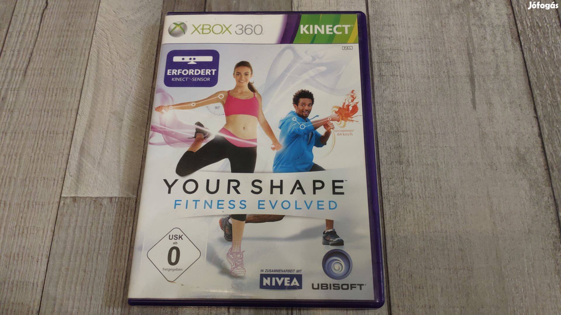 Készleten Xbox 360 : Kinect Your shape Fitness Evolved