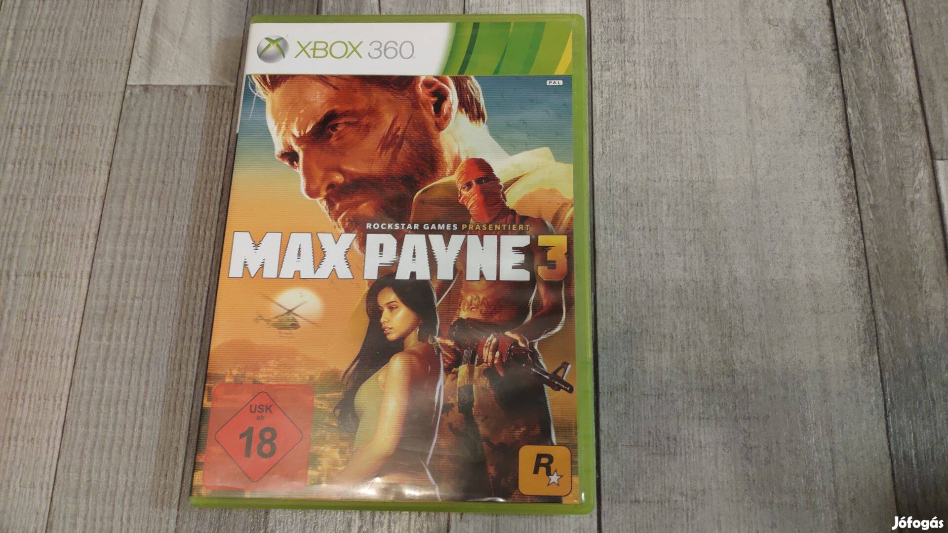 Készleten Xbox 360 : Max Payne 3 - Xbox One És Series X Kompatibilis !