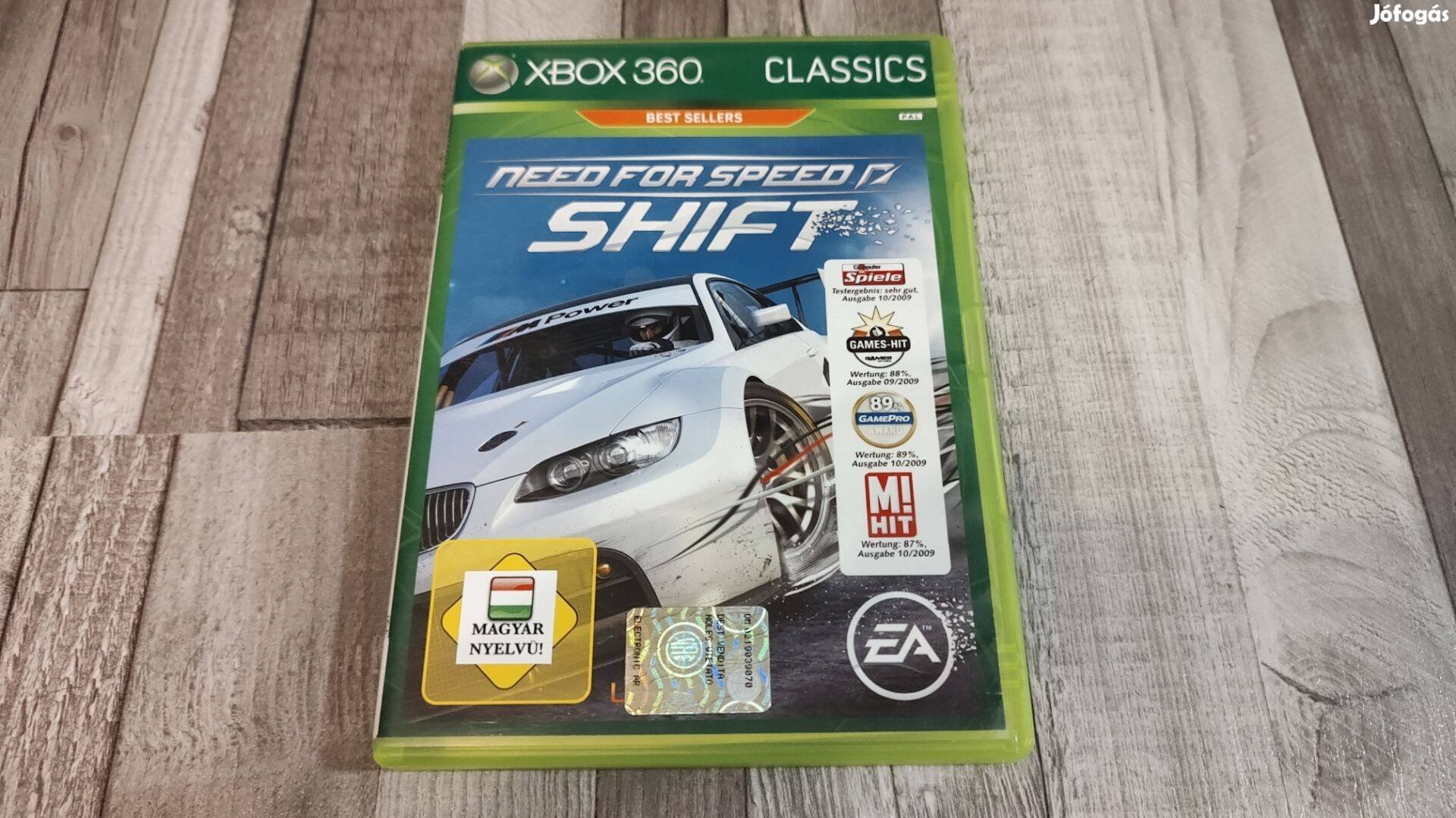 Készleten Xbox 360 : Need For Speed Shift - Magyar !