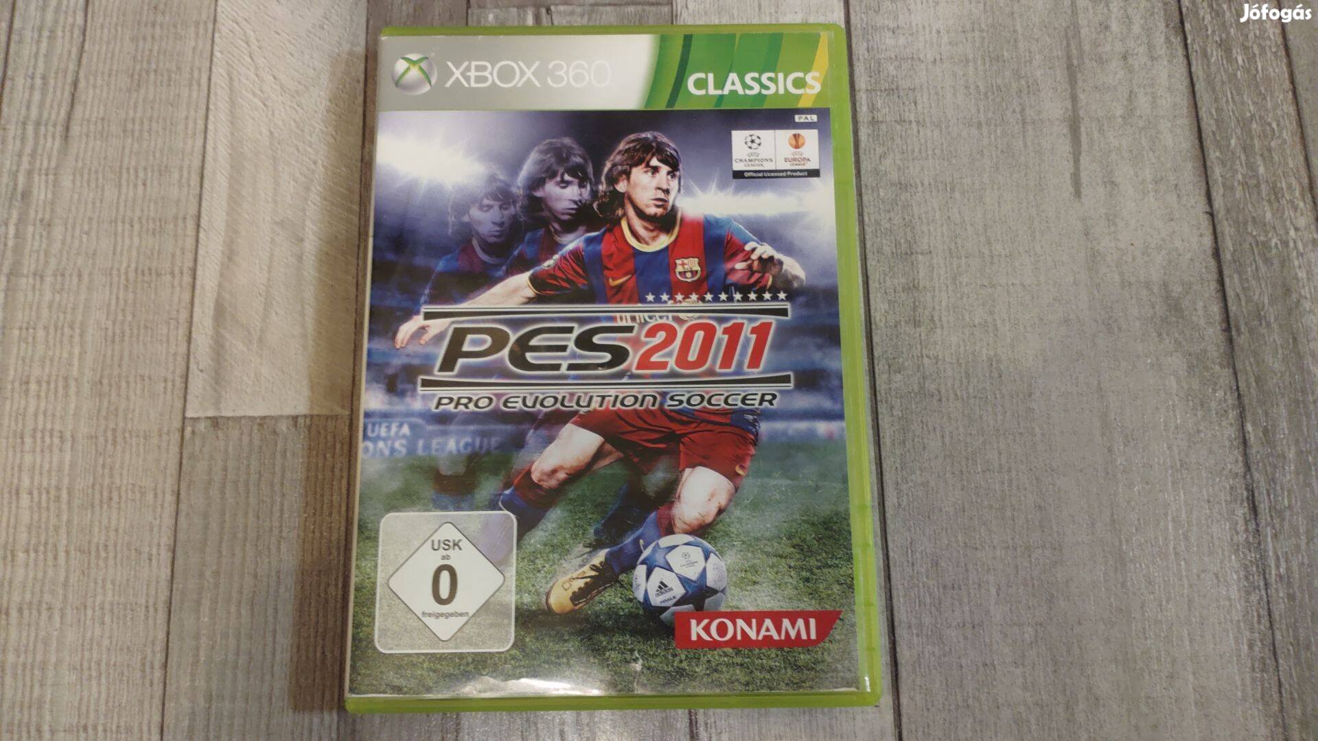 Készleten Xbox 360 : Pro Evolution Soccer 2011 PES 2011 - Német