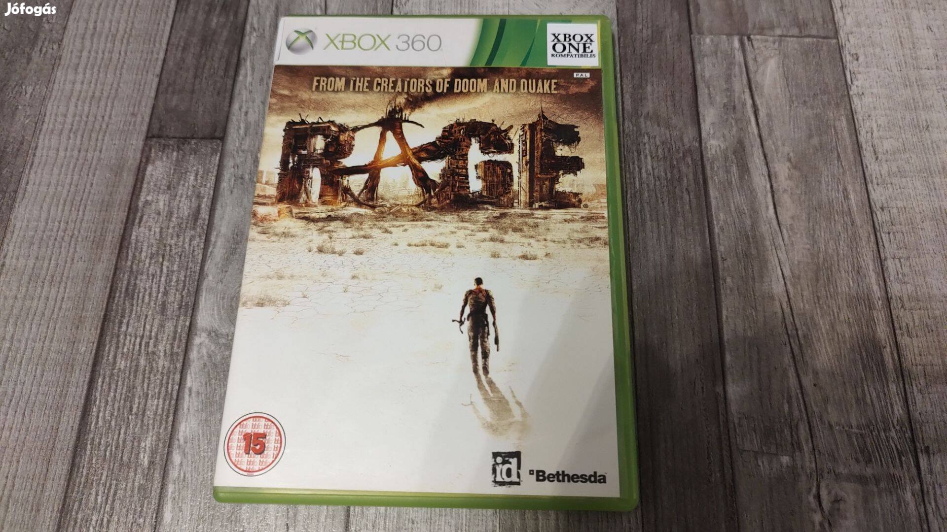 Készleten Xbox 360 : Rage - Xbox One És Series X Kompatibilis ! - Néme