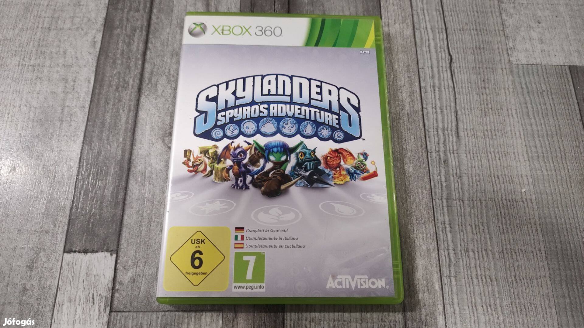 Készleten Xbox 360 : Skylanders Spyro's Adventure