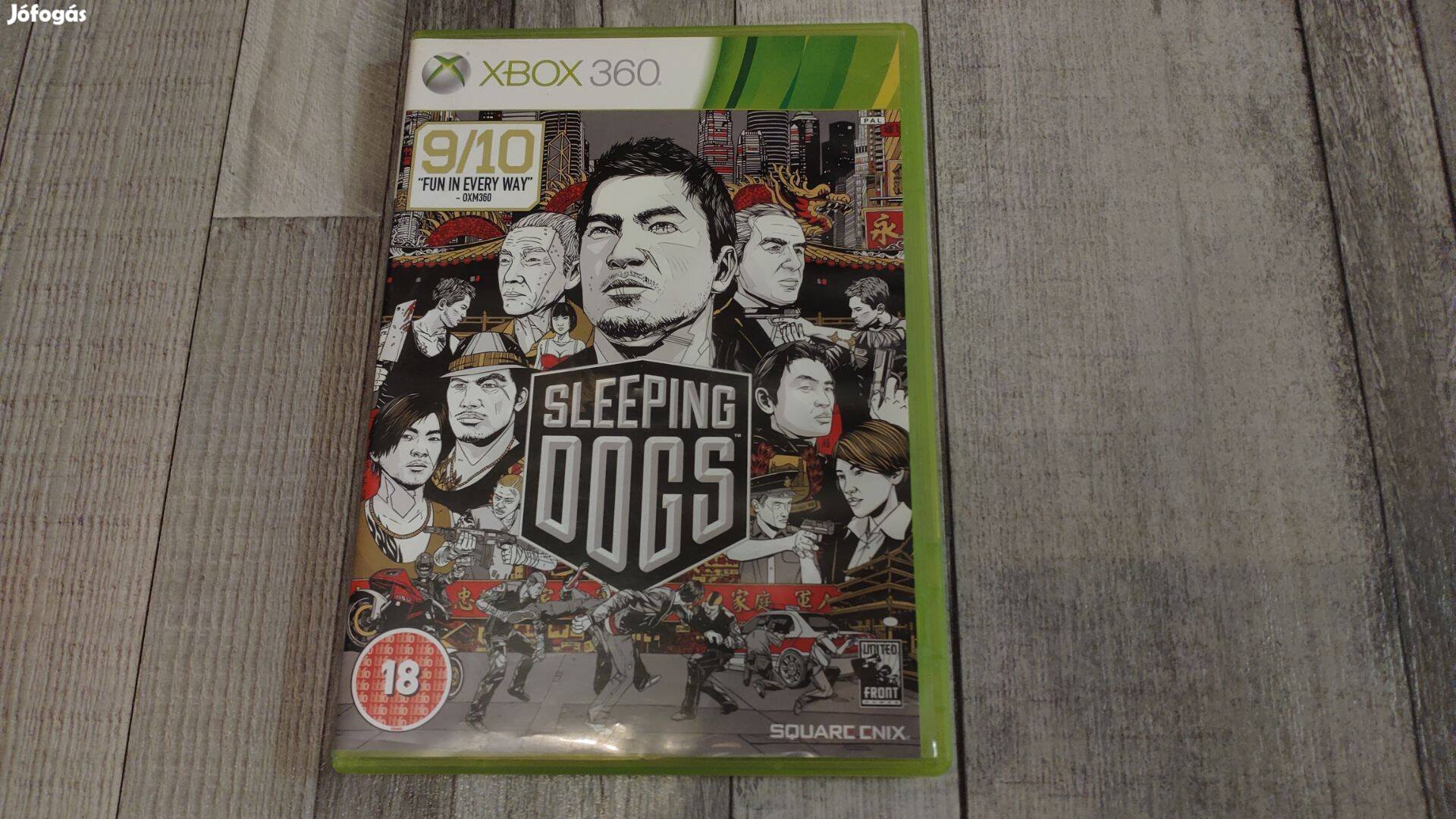 Készleten Xbox 360 : Sleeping Dogs