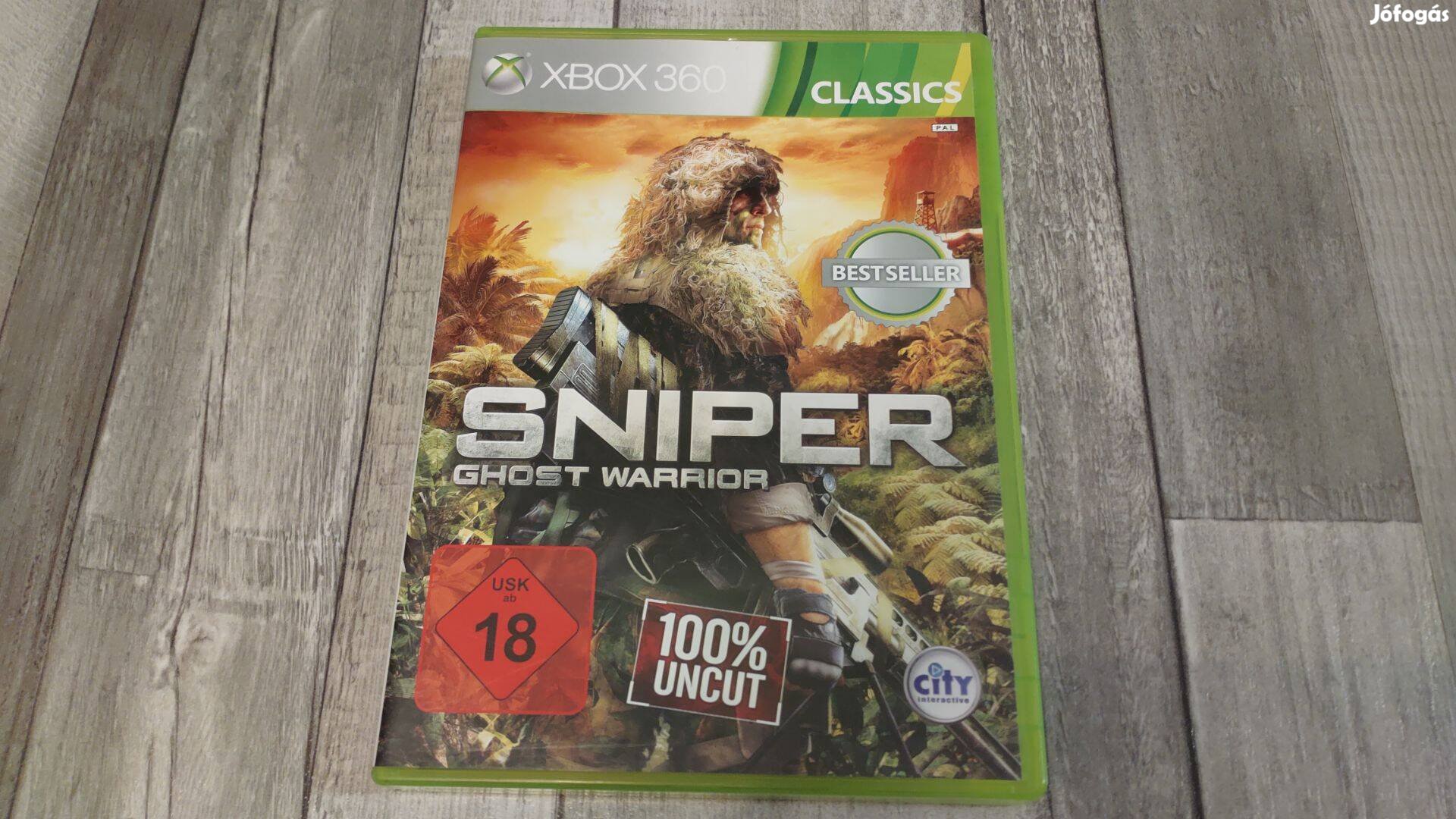 Készleten Xbox 360 : Sniper Ghost Warrior