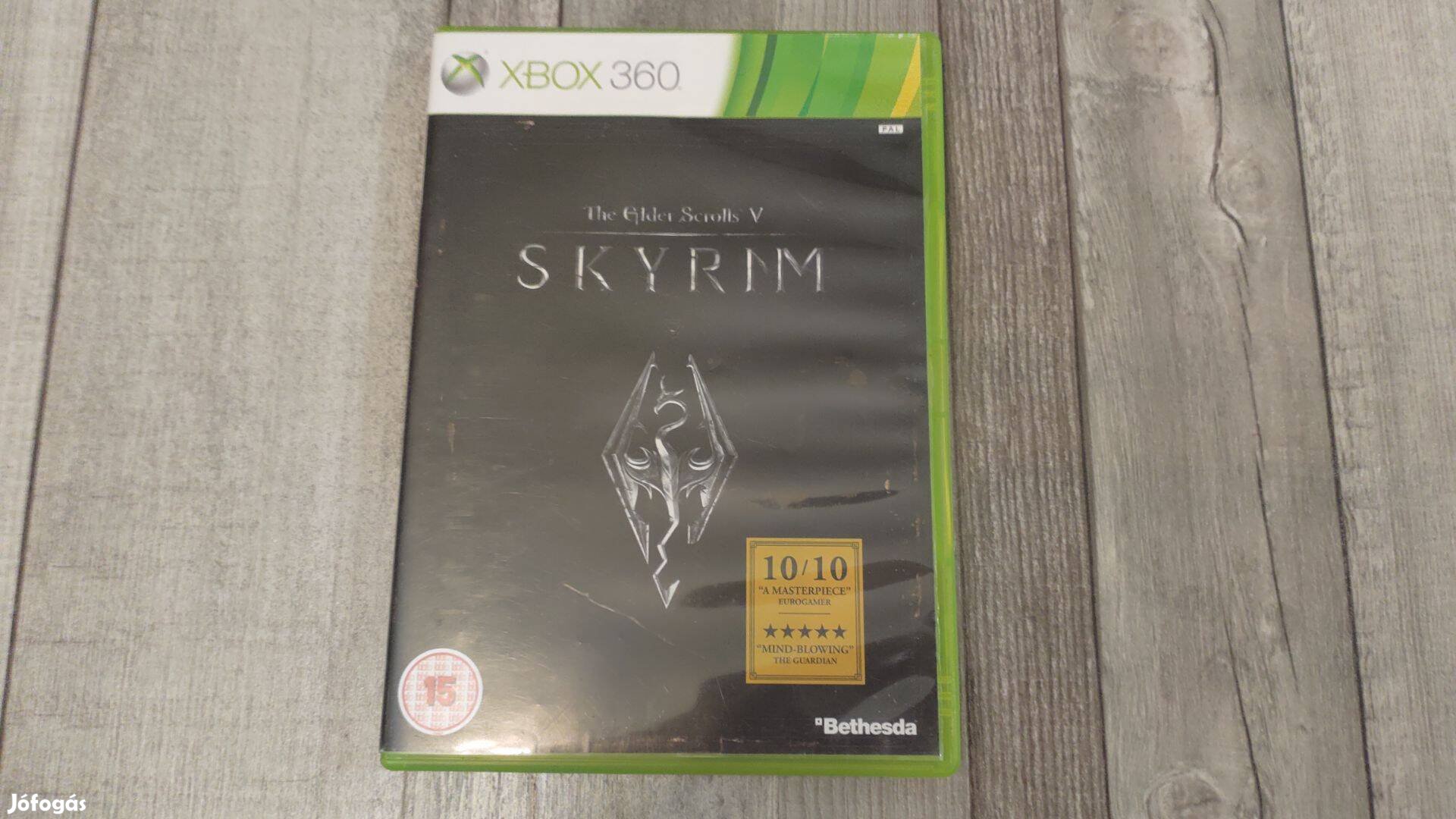 Készleten Xbox 360 : The Elder Scrolls V Skyrim