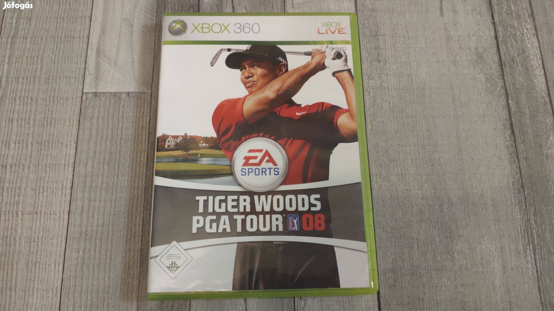 Készleten Xbox 360 : Tiger Woods PGA Tour 08