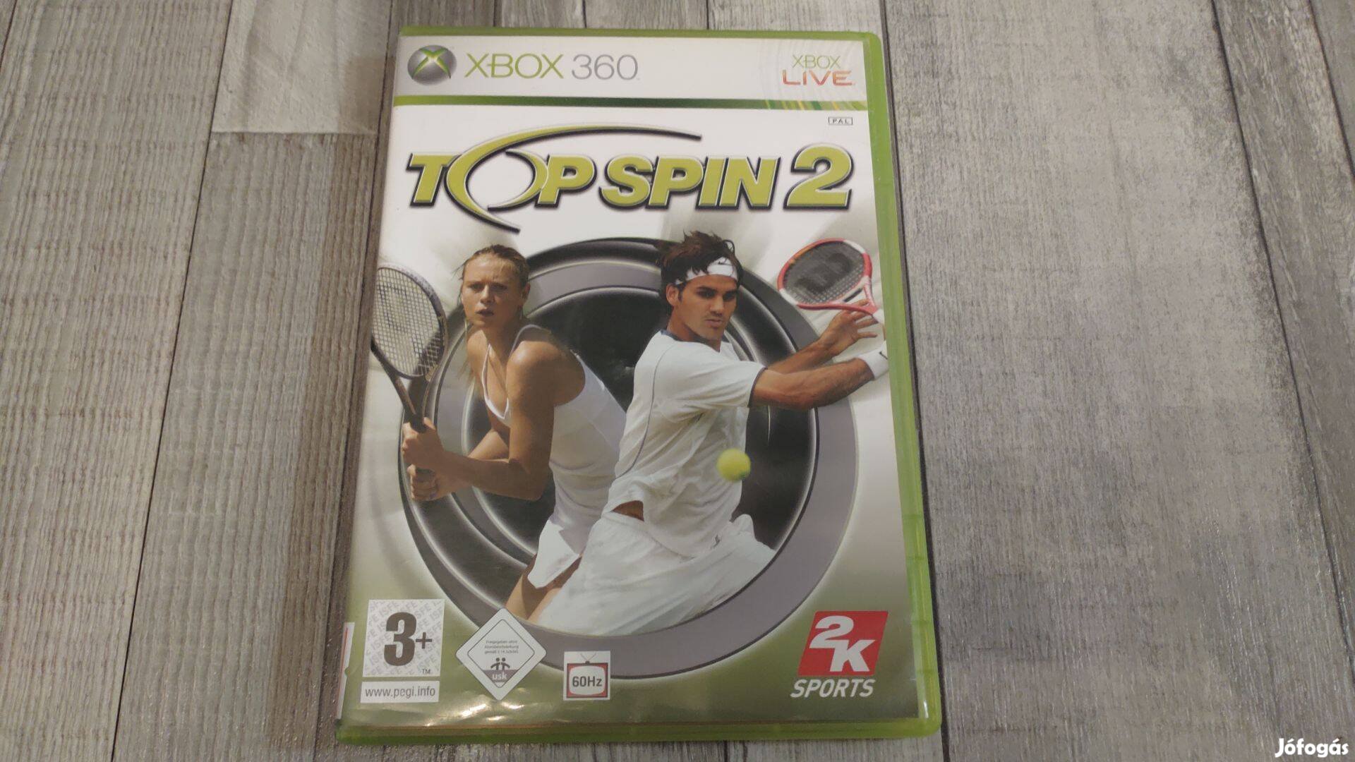 Készleten Xbox 360 : Top Spin 2