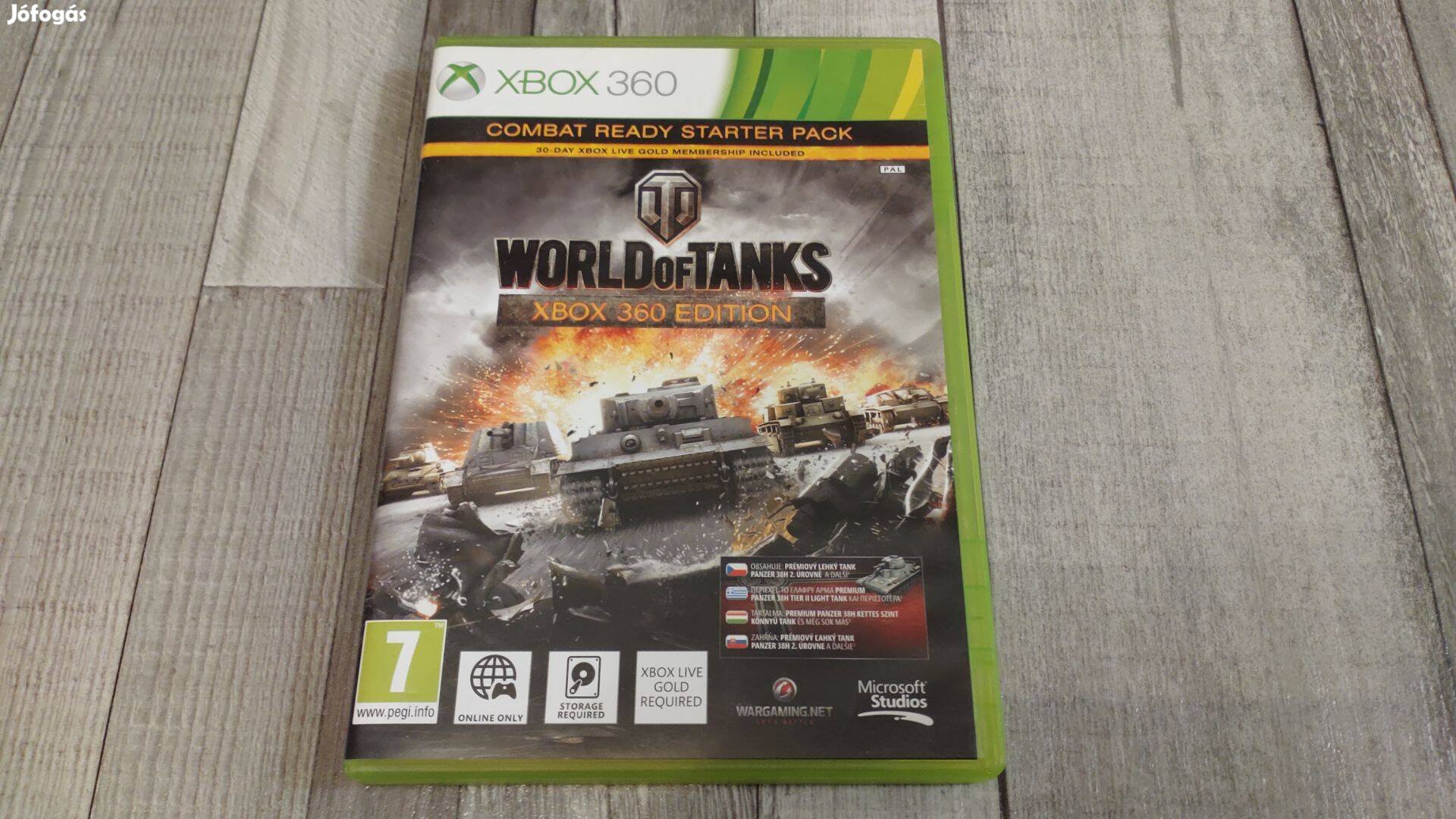 Készleten Xbox 360 : World Of Tanks