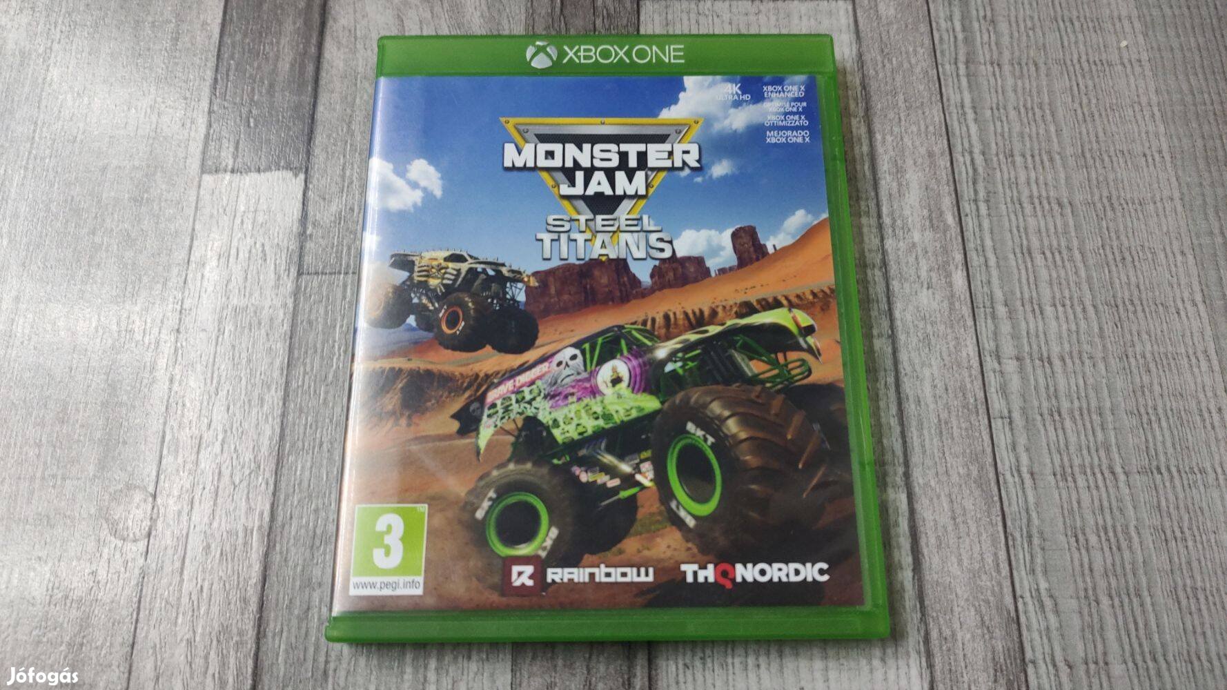 Készleten Xbox One(S/X)-Series X: Monster Jam Steel Titans