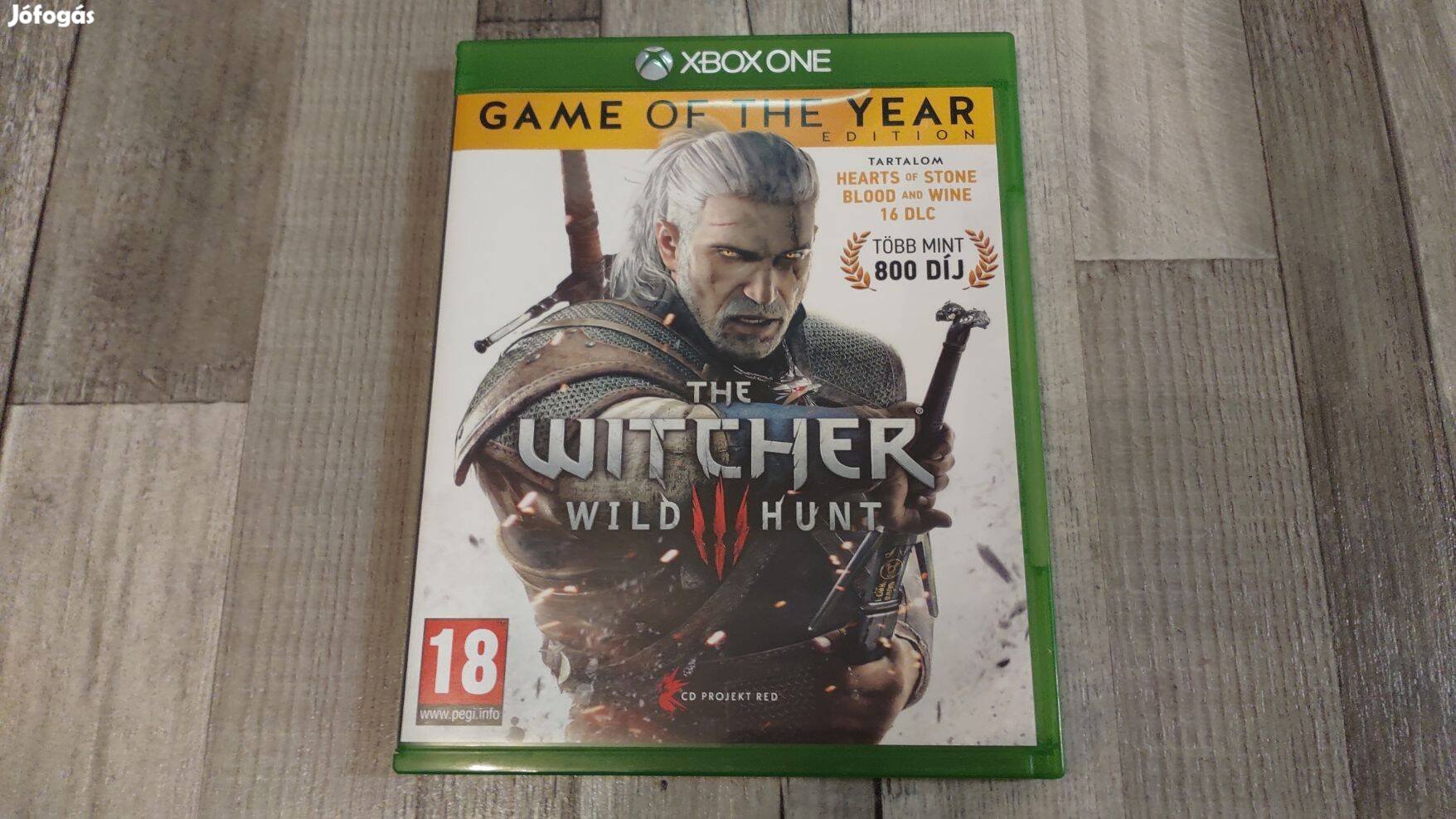 Készleten Xbox One(S/X)-Series X: The Witcher 3 - Magyar !