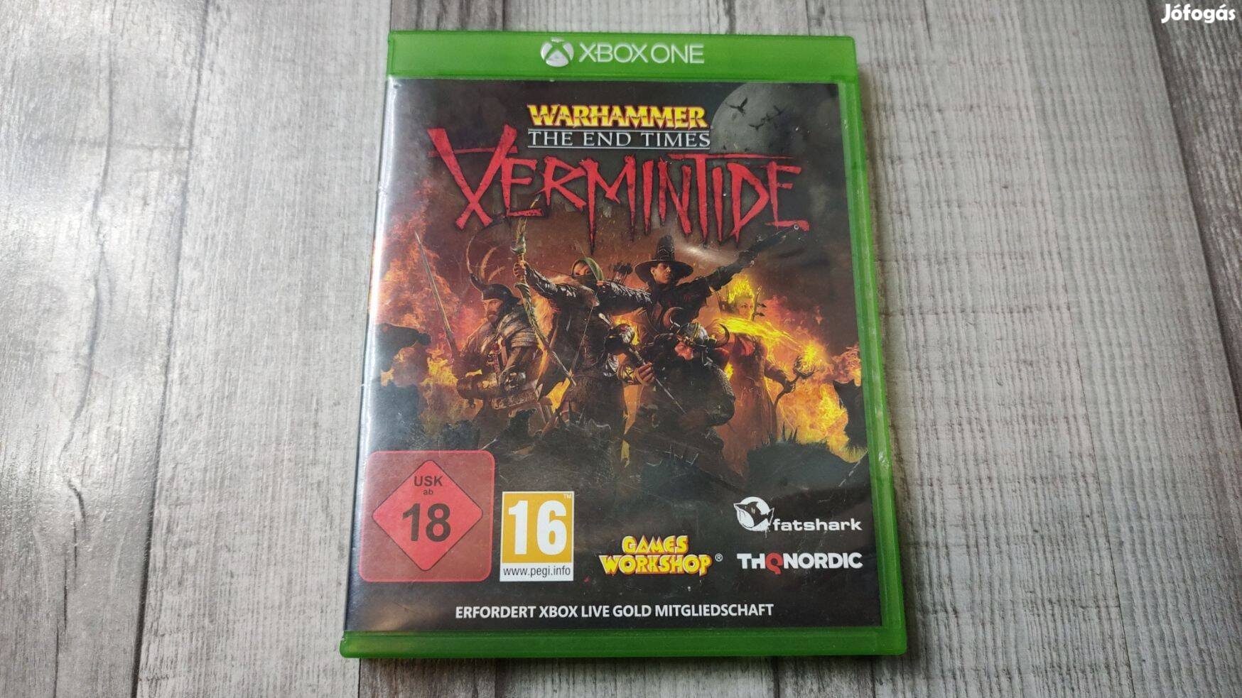 Készleten Xbox One(S/X)-Series X: Warhammer The End Times Vermintide